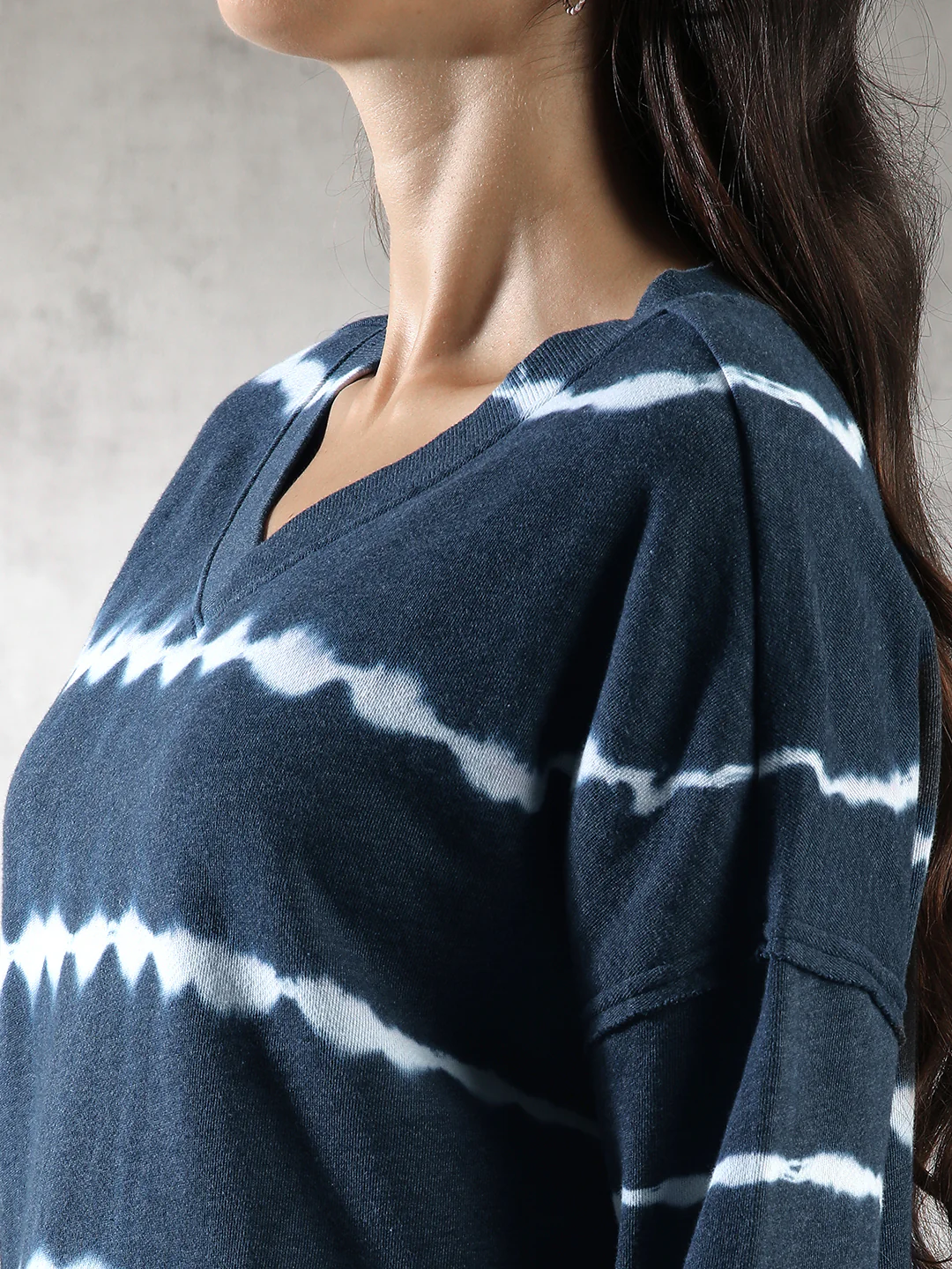 Women Oversize Drop Shoulder Sweatshirt - Image 5