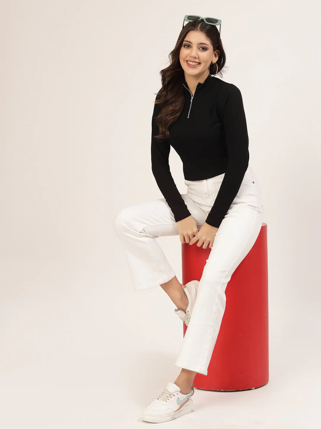 Women Odor-Free Black Top - Image 6