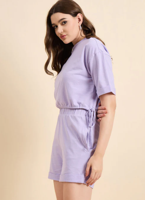 Women Odor Free Tshirt & Short Set - Image 5