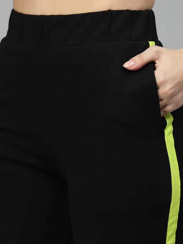Women Black Anti Odour Track Pants - Image 3