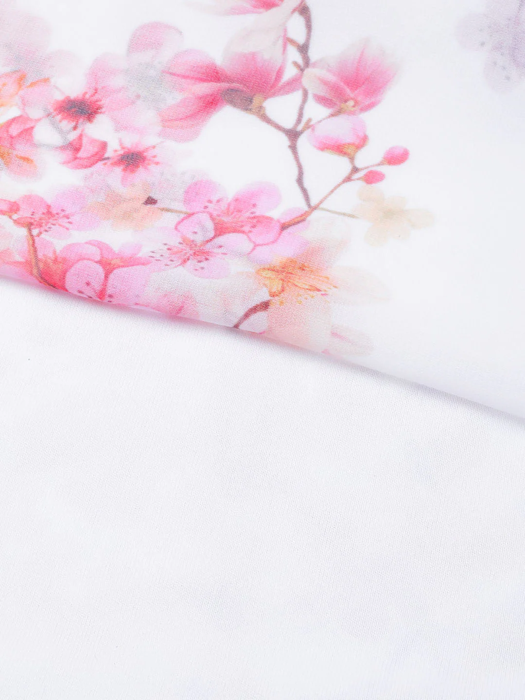 Women Off-White Floral Strappy Maxi Dress - Image 6