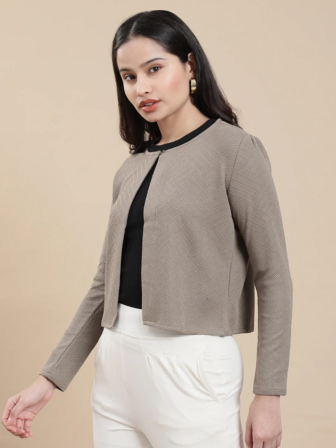 Women Olive Casual Top - Image 4