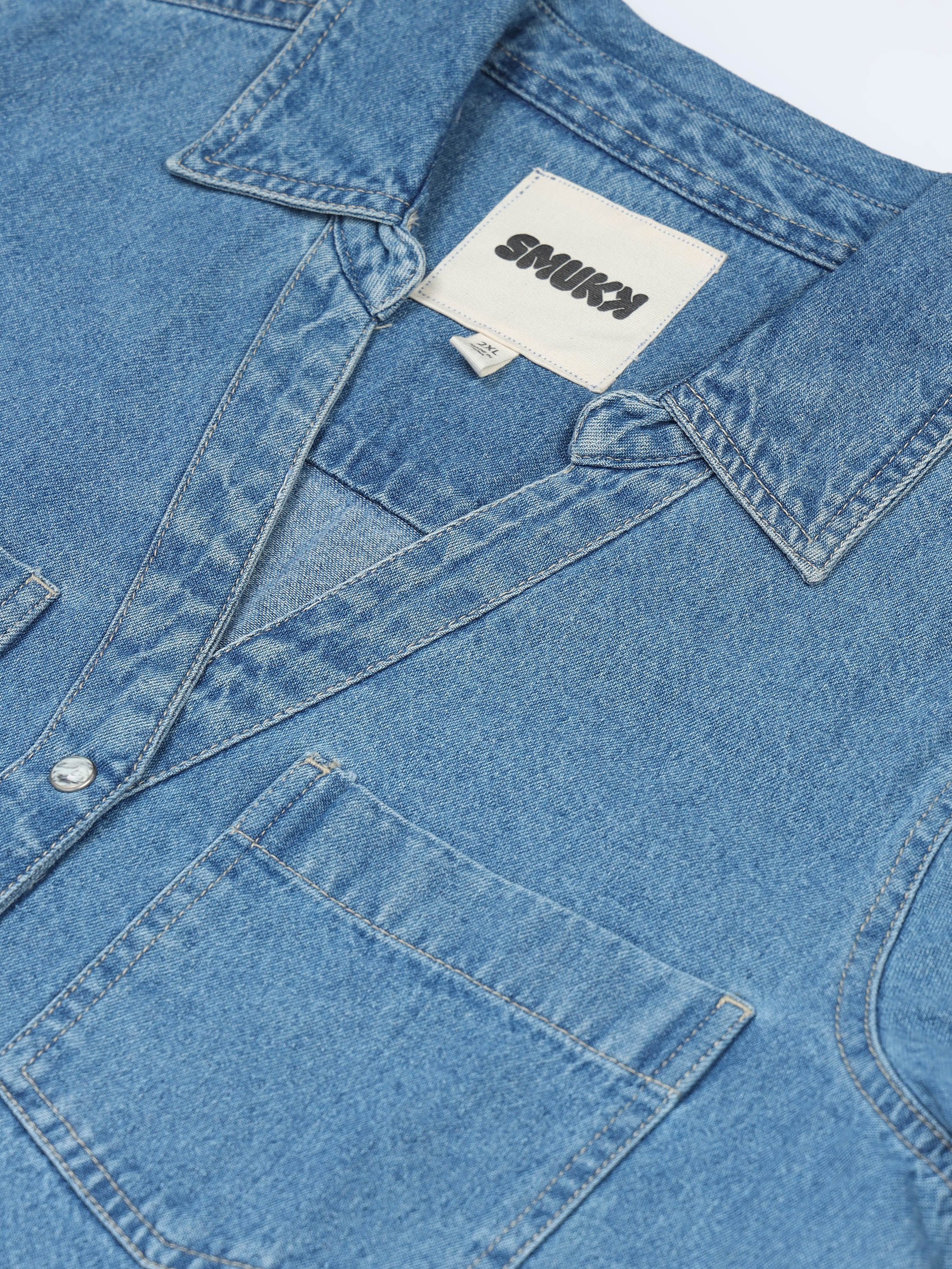 Women Oversized Denim Jacket - Image 7