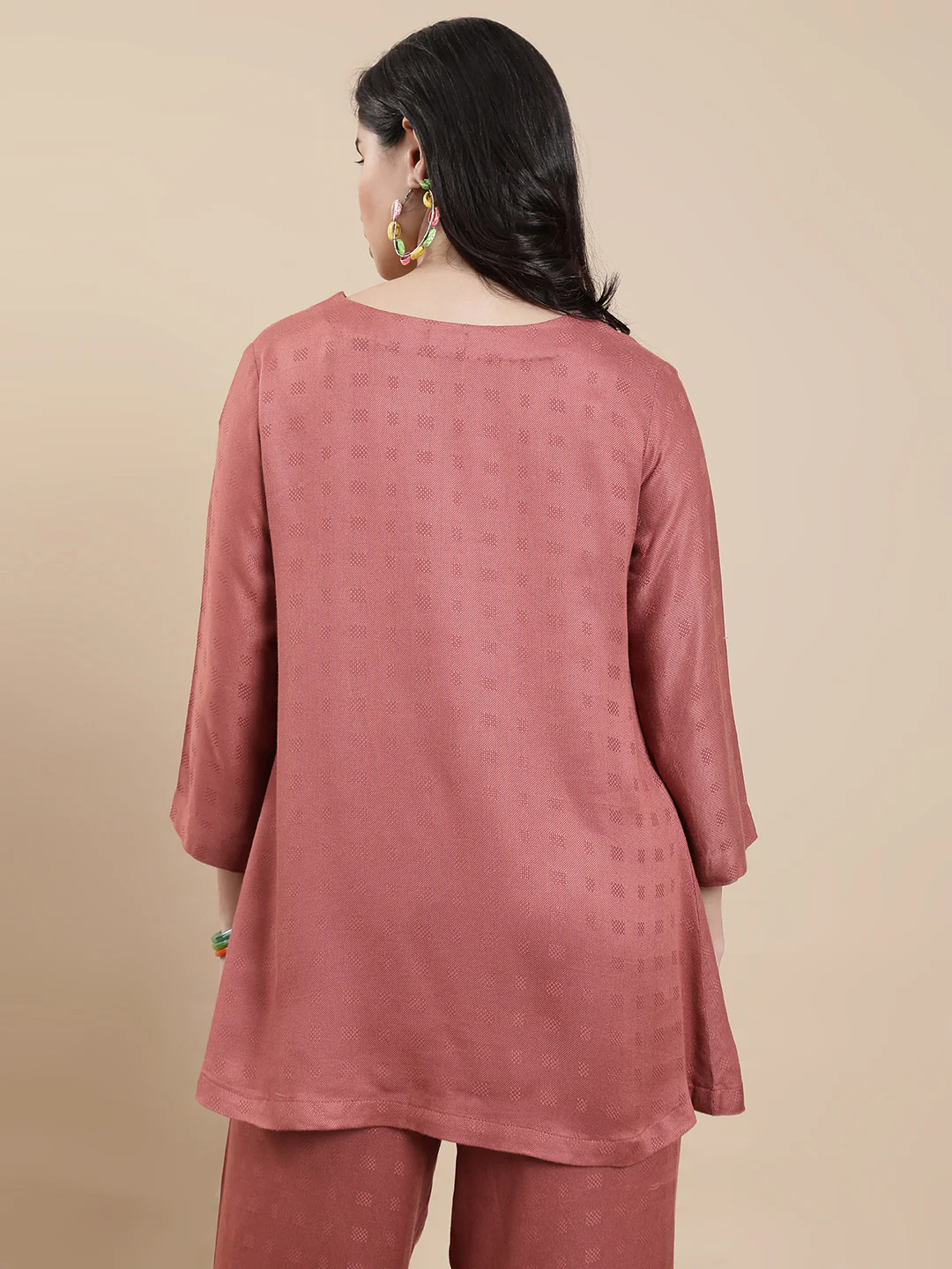 Women Peach Casual Top - Image 2