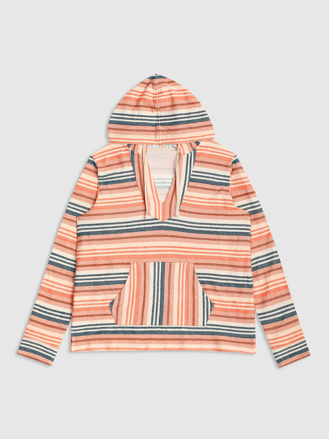 Women Peach Oversize Hoodie - Image 8