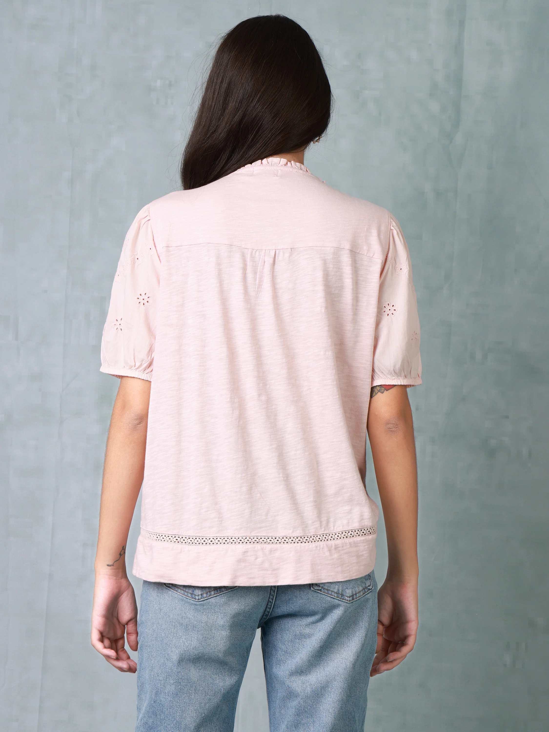 Women Peach Comfort fit top - Image 4