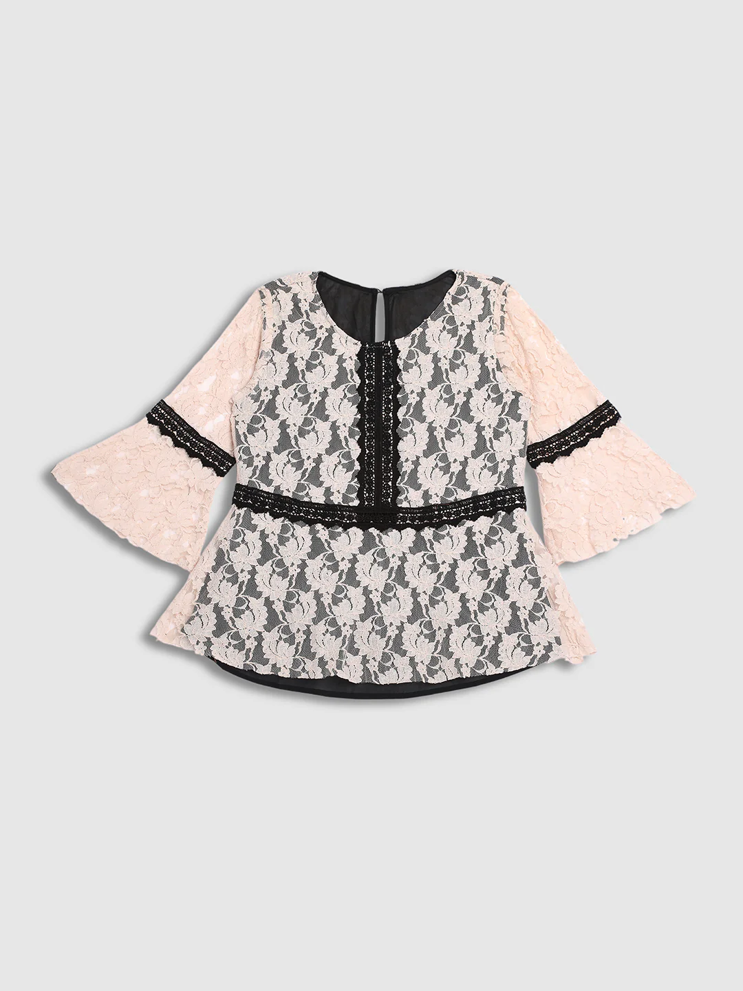 Women Peach Empire Line Top - Image 7