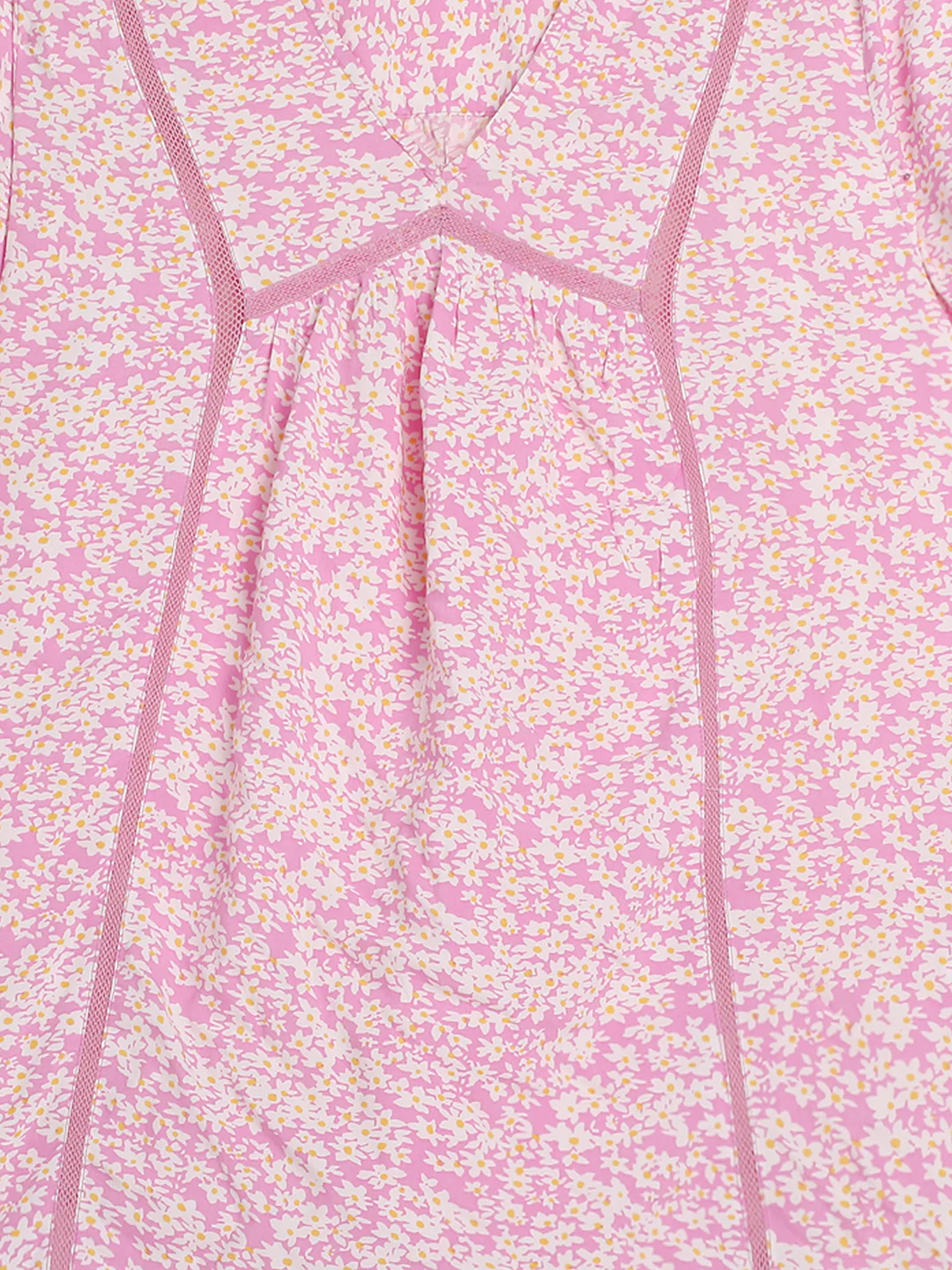 Women Pink Casual A-Line Top - Image 8