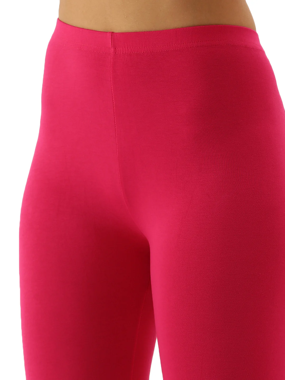 Women Pink Casual Leggings - Image 5