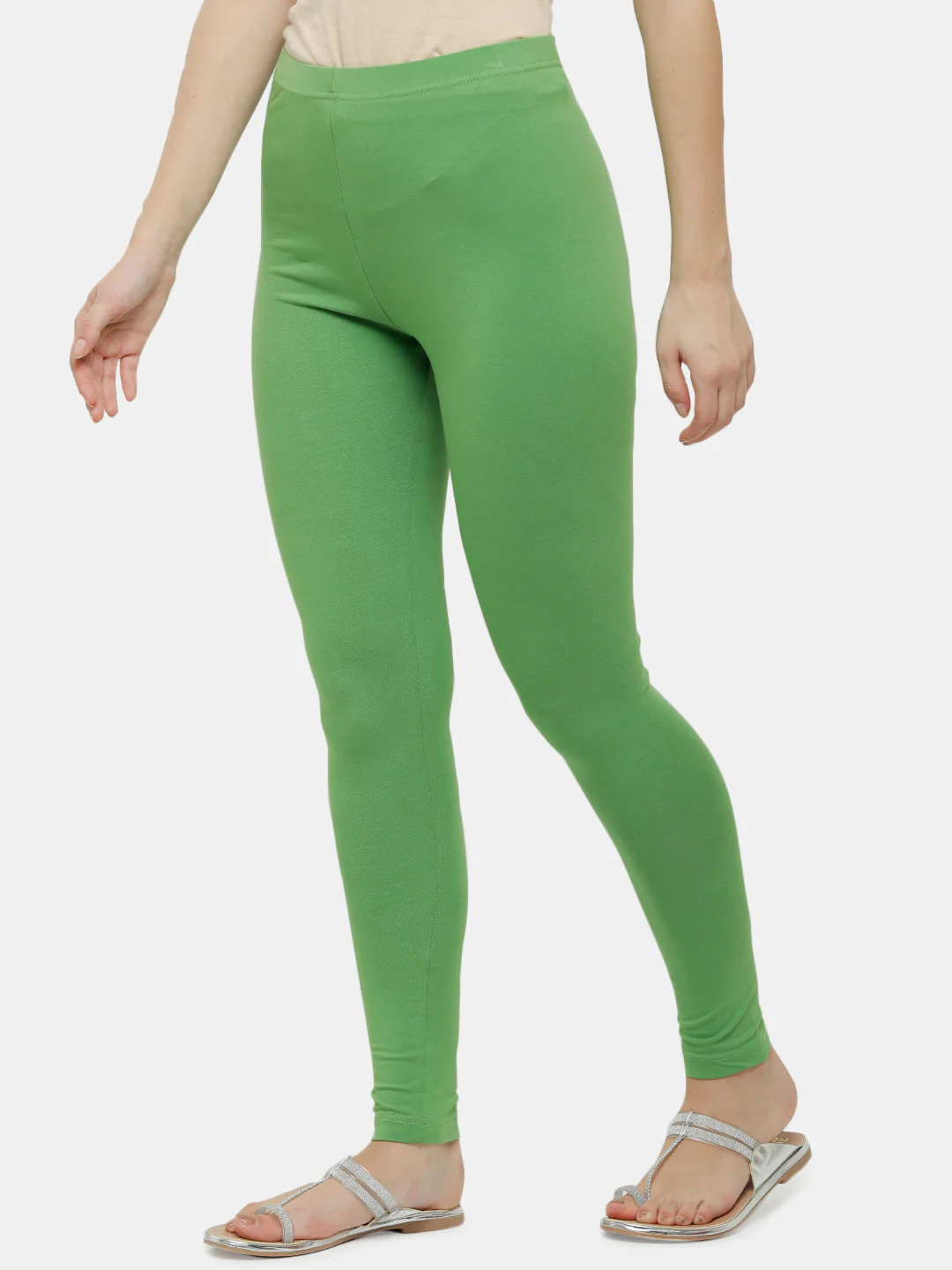 Women Pink Casual Leggings - Image 2
