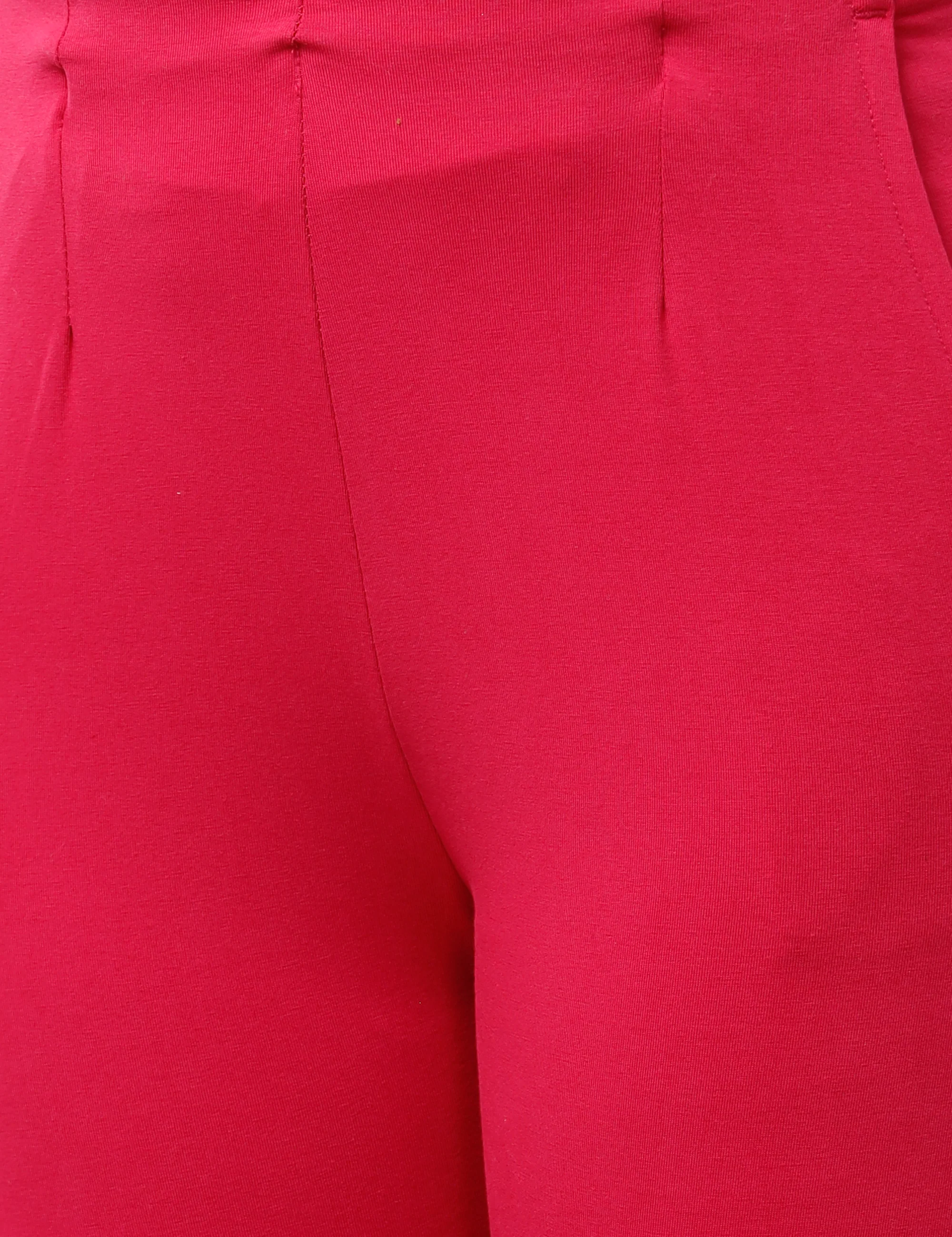 Women Pink Casual Pants - Image 5