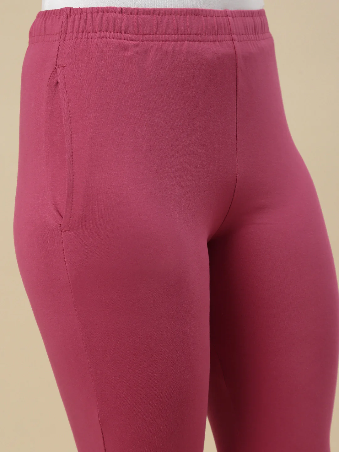 Women Pink Casual Pants - Image 5