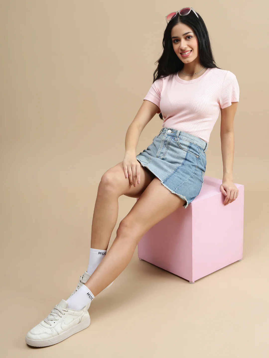 Women Pink Casual Top - Image 5