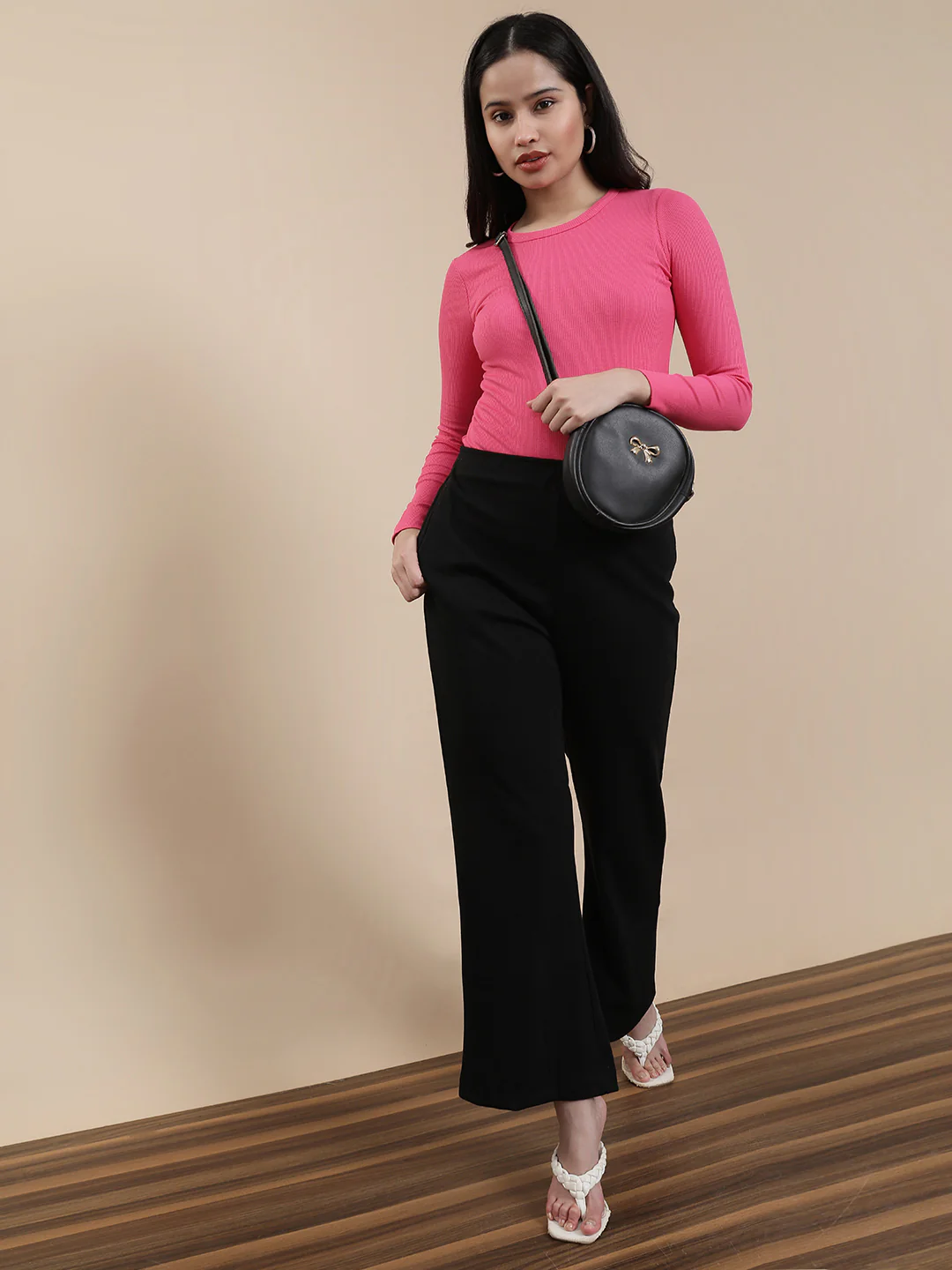 Women Pink Casual Top - Image 5