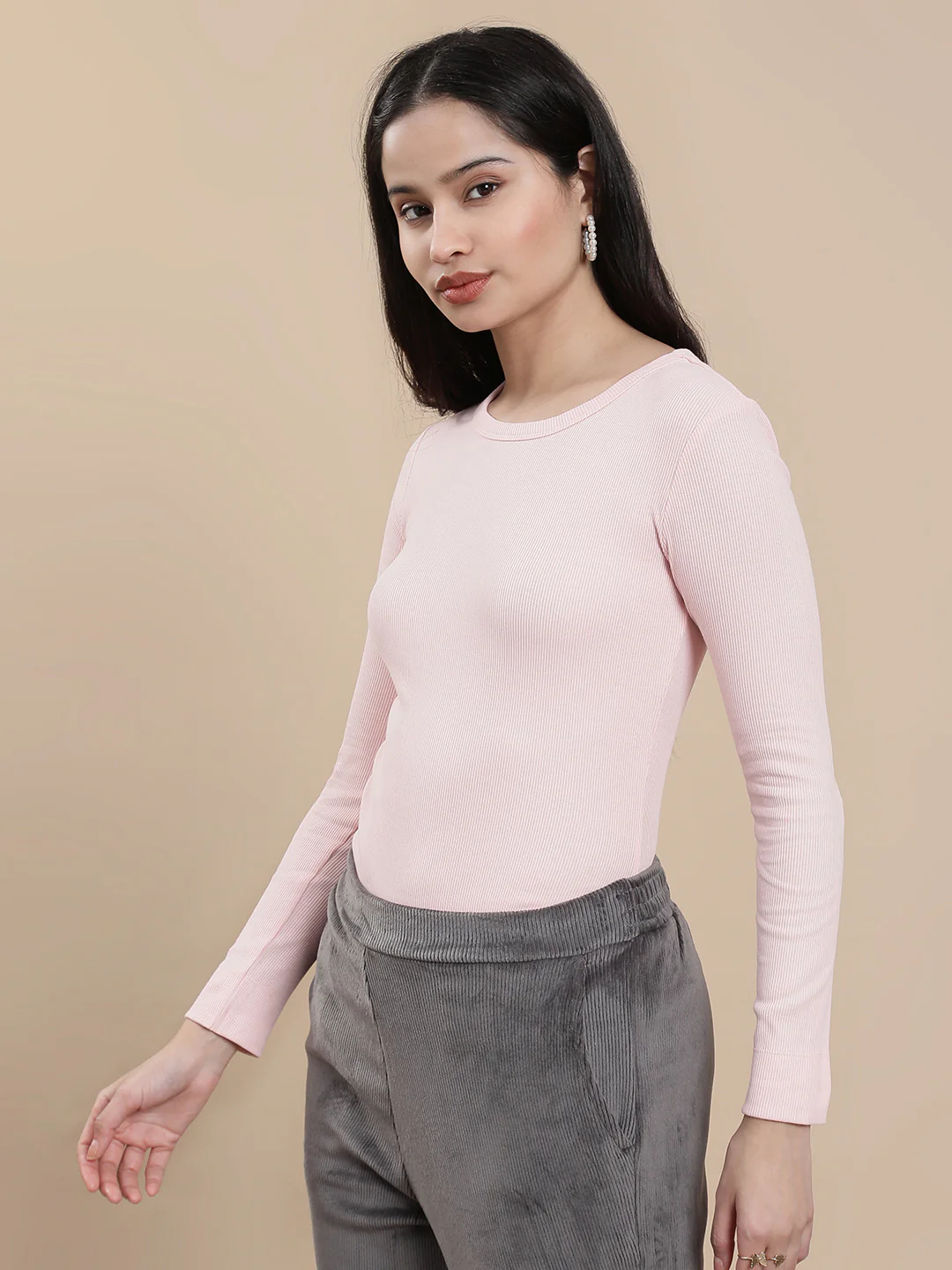 Women Pink Casual Top - Image 4