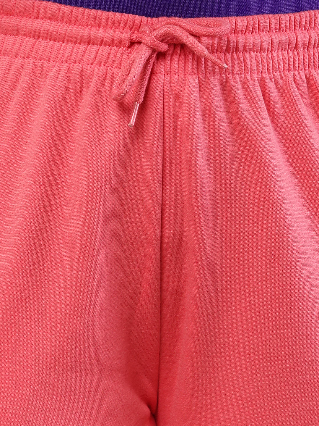 Women pink cotton high-rise regular fit joggers - Image 5