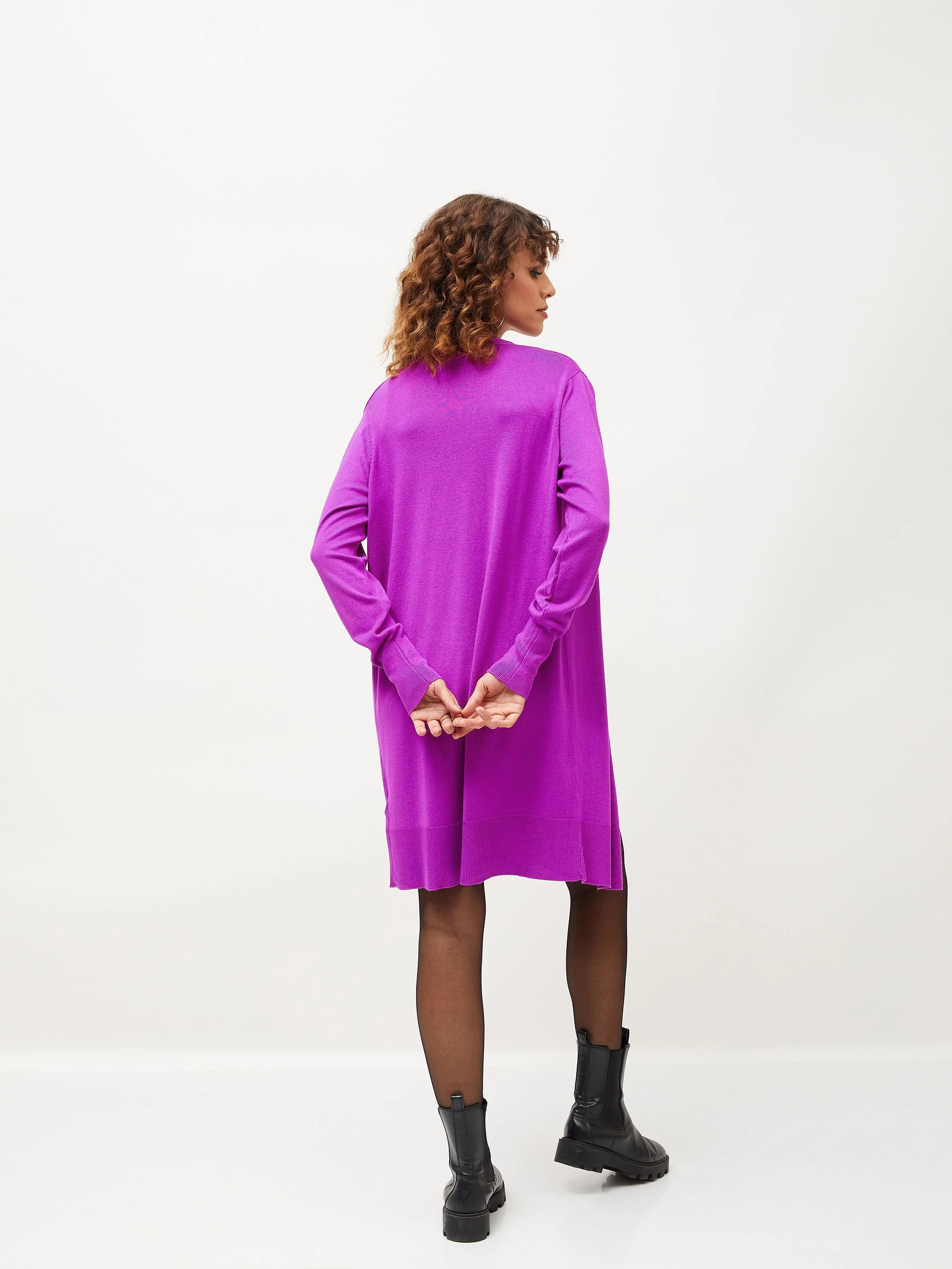 Women Pink Front Open Shrug - Image 5