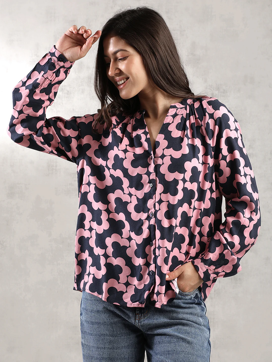 Women Pink Regular Fit Top - Image 2