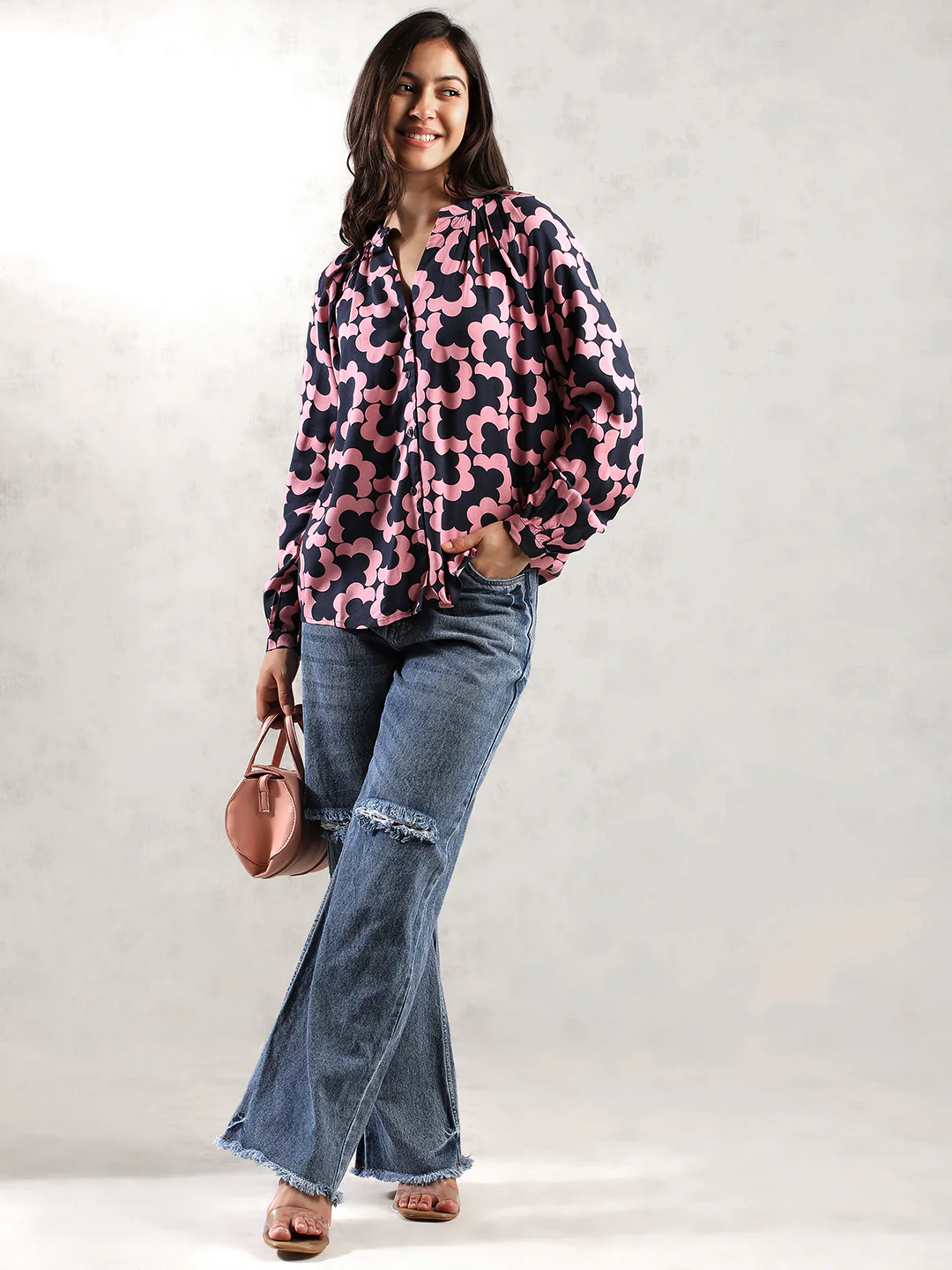 Women Pink Regular Fit Top - Image 3