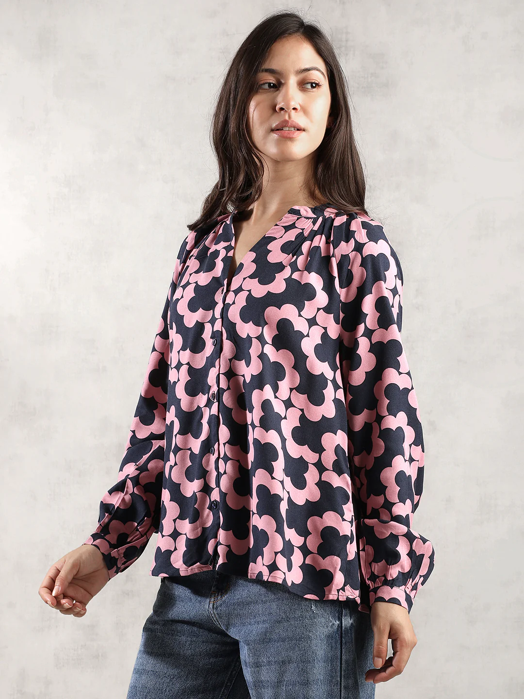 Women Pink Regular Fit Top - Image 5