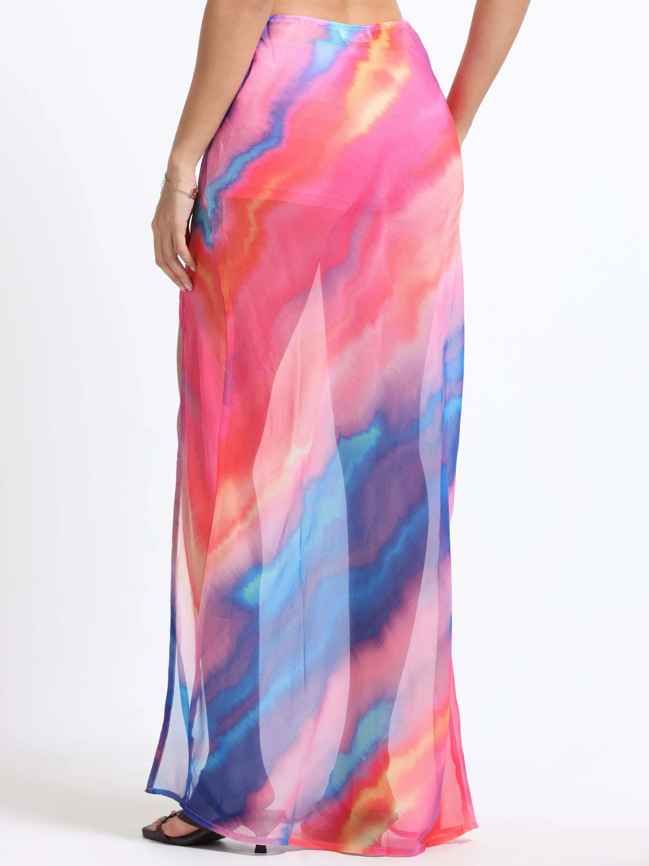 Women Ombre Beach Skirt - Image 3