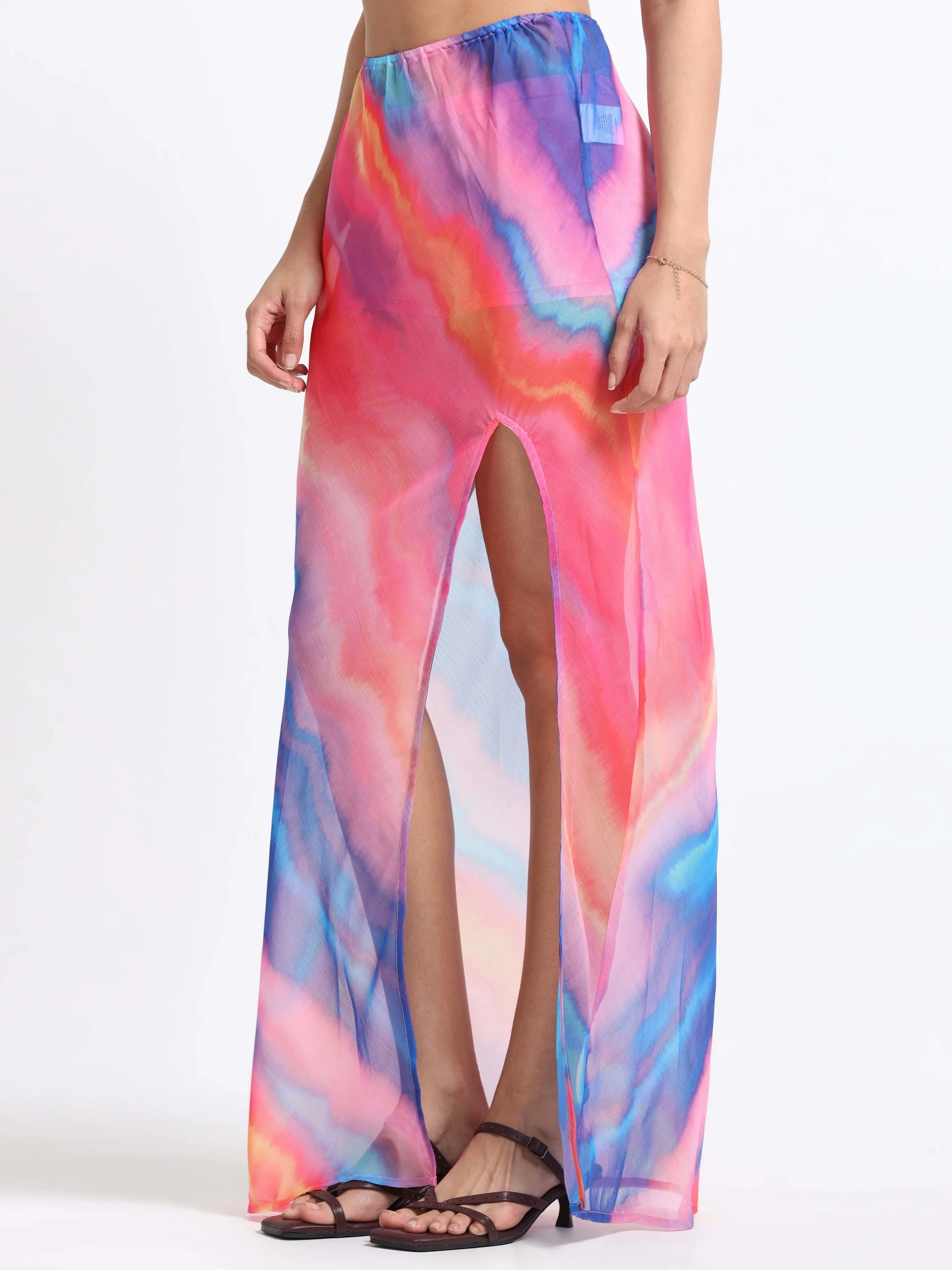 Women Ombre Beach Skirt - Image 6
