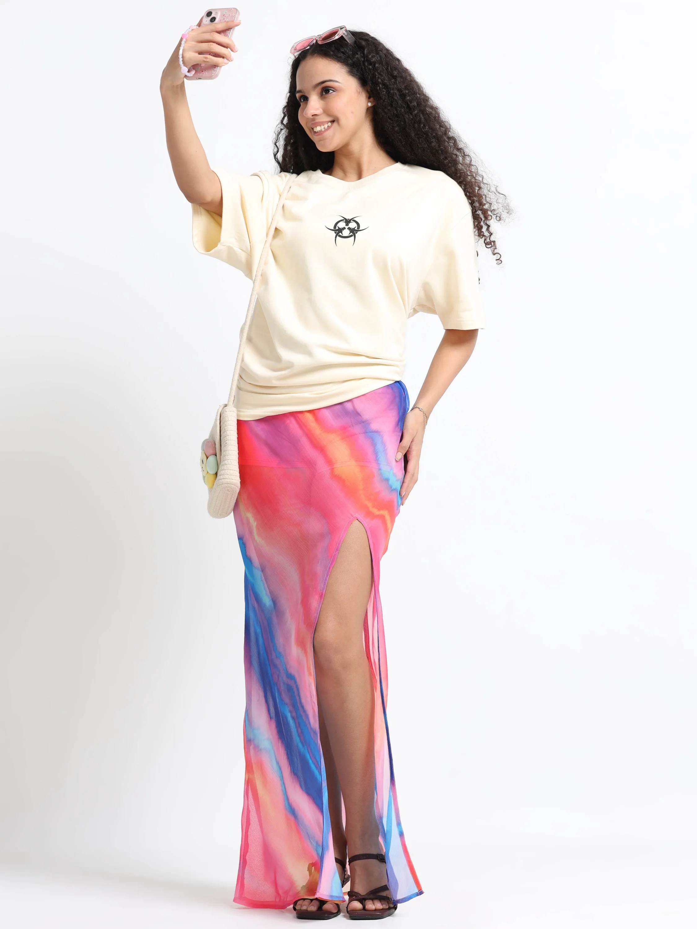 Women Ombre Beach Skirt - Image 7