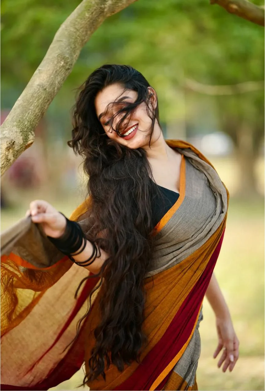 Women Pure Cotton Multi Color Saree