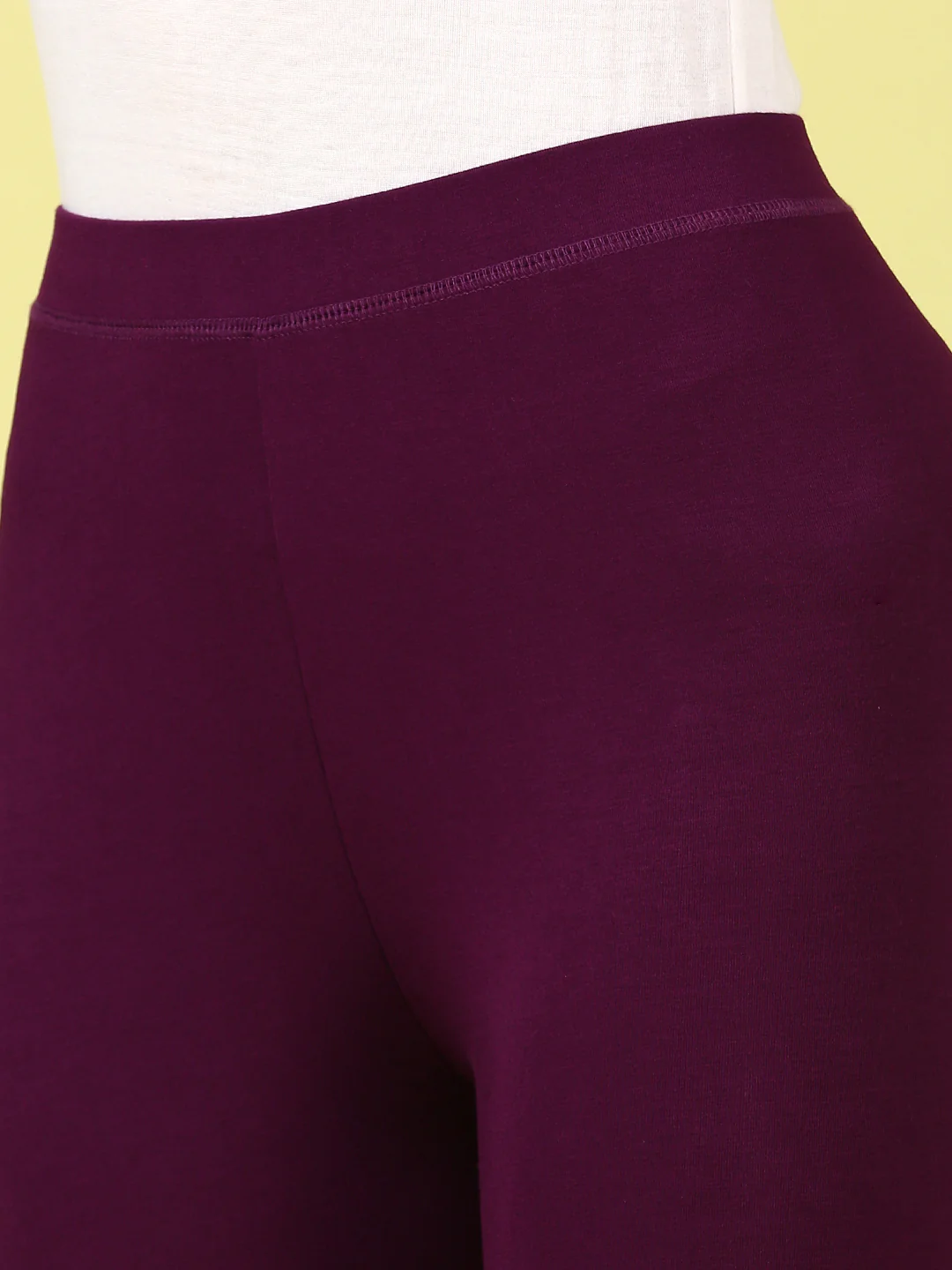 Women Purple Casual Leggings - Image 5