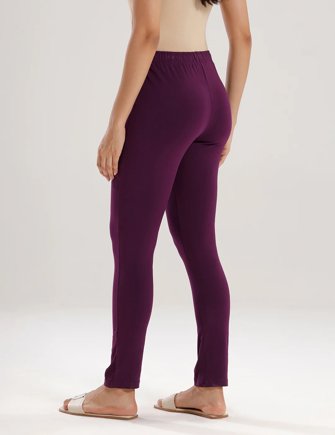 Women Purple Casual Pants - Image 5