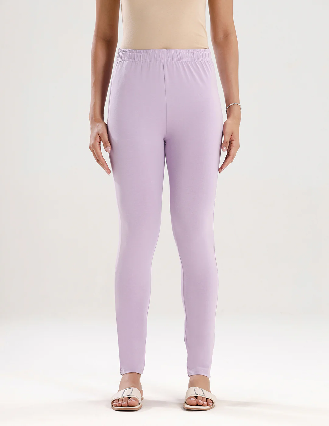 Women Purple Casual Pants - Image 2