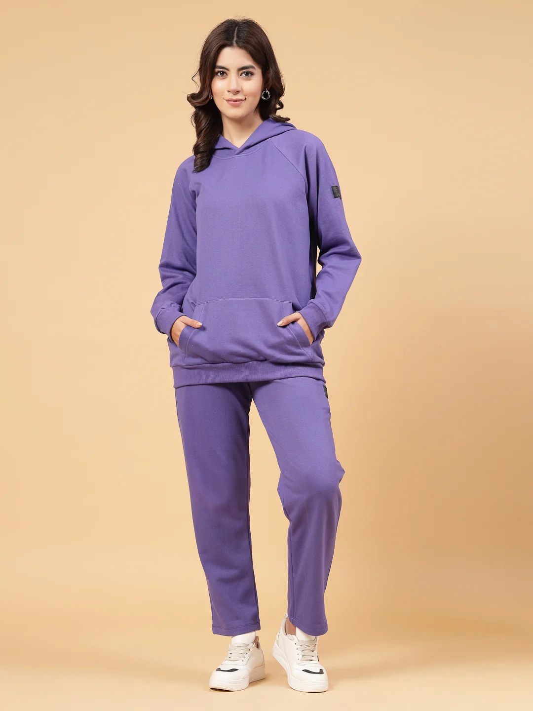Women Purple Oversized co-ords - Image 3