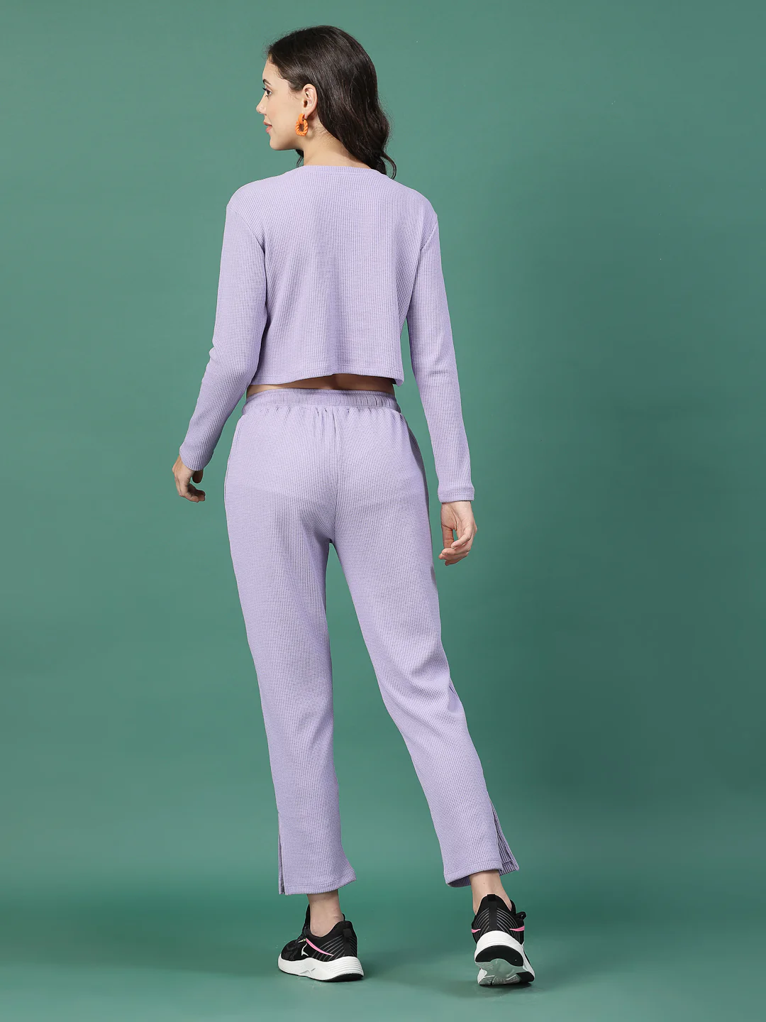 Women Purple Regular Fit co-ords - Image 2