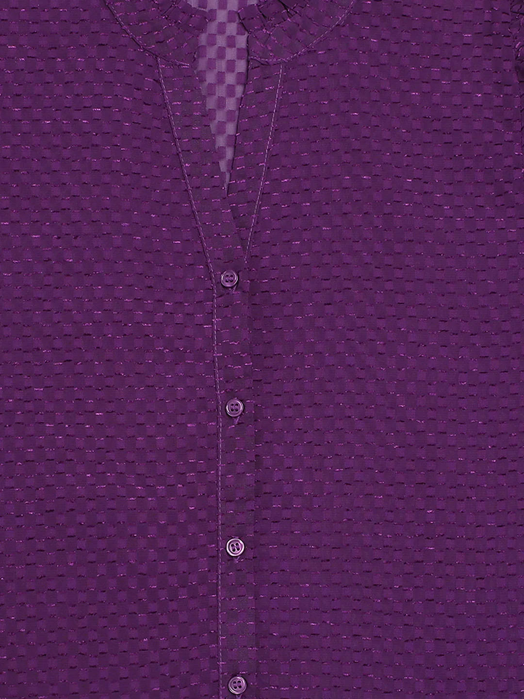 Women Purple Regular Fit Top - Image 8