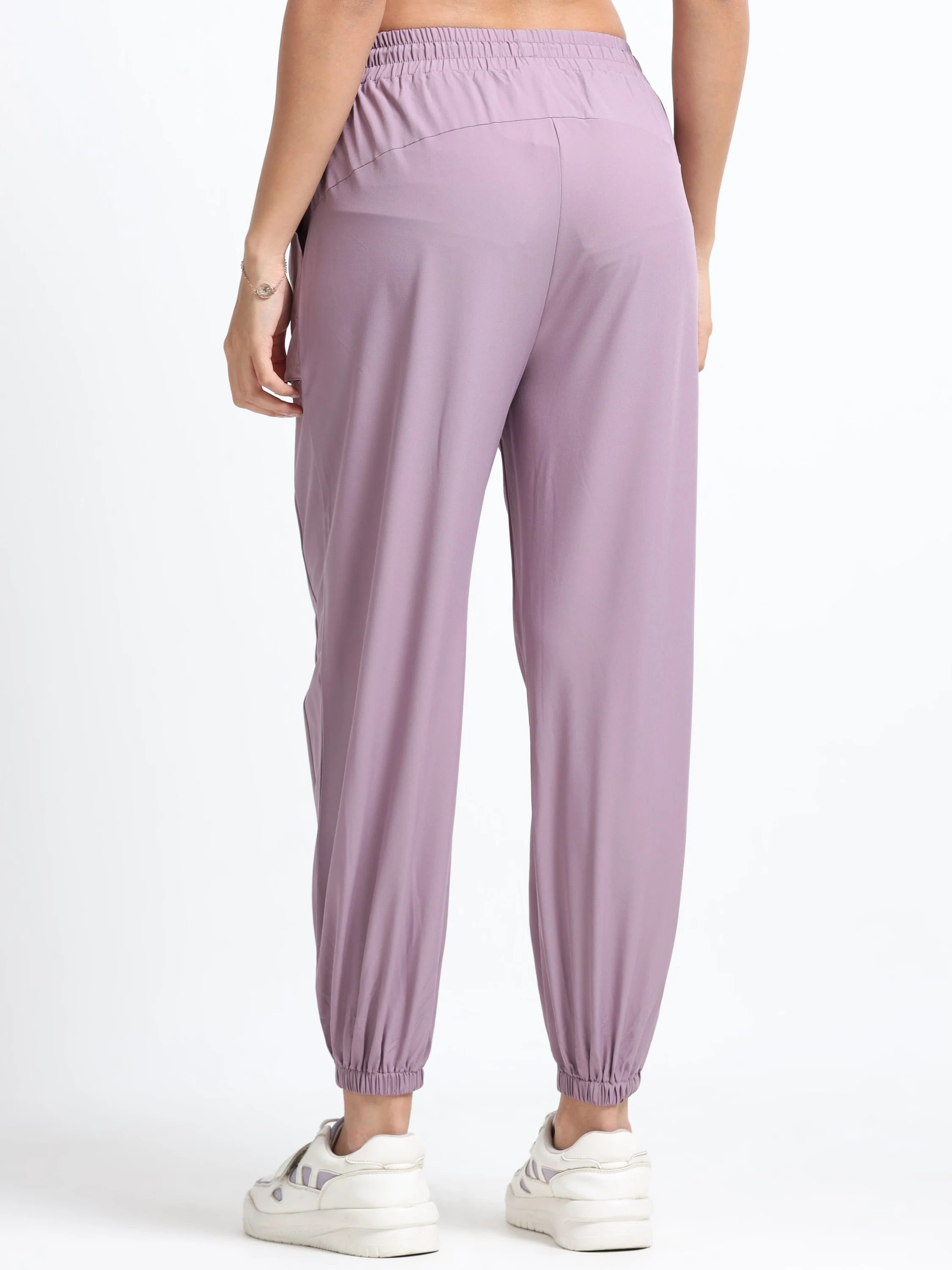 Women Purple Relaxed Track Pants - Image 3