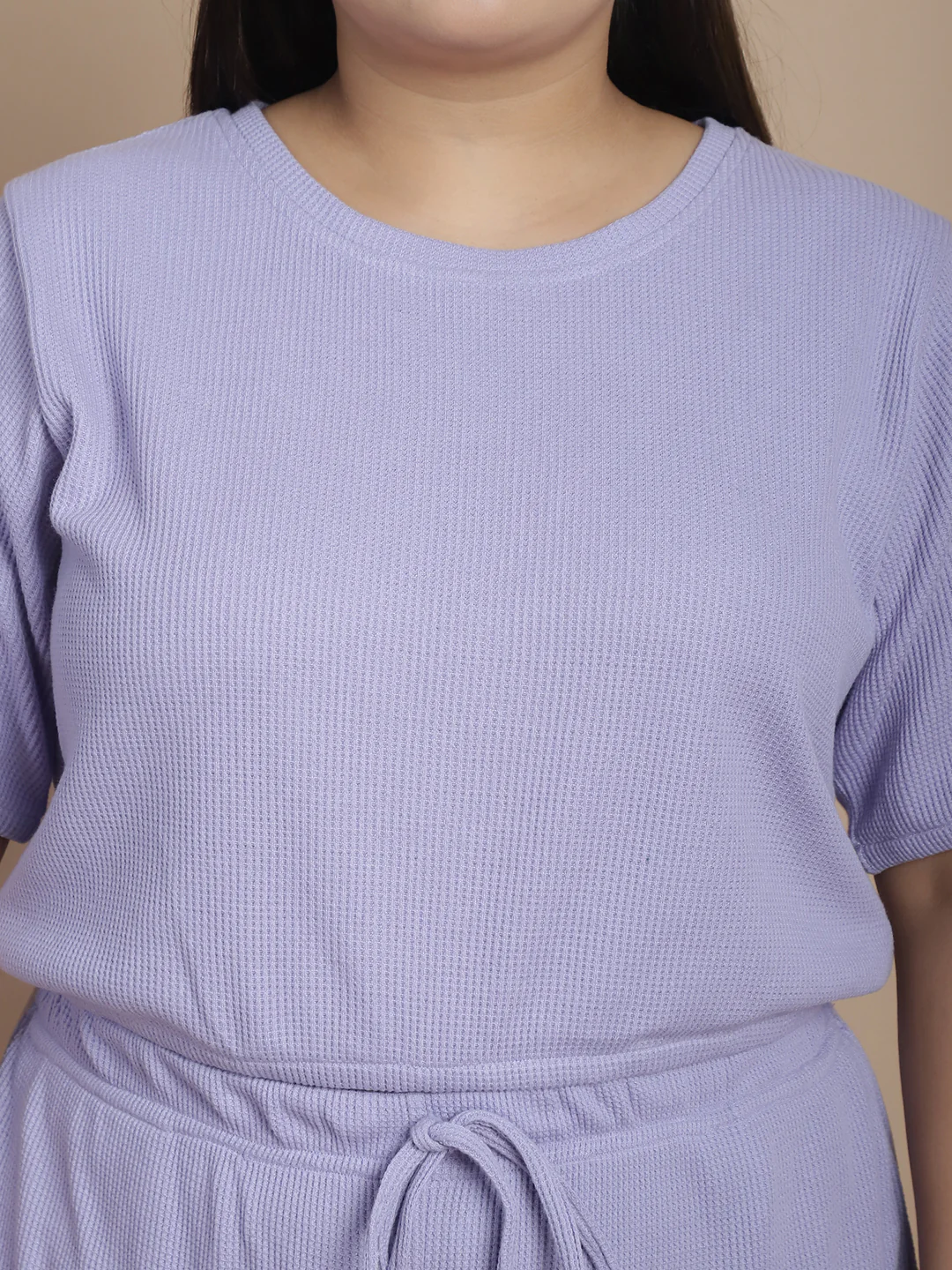 Women Purple Textured co-ords - Image 5