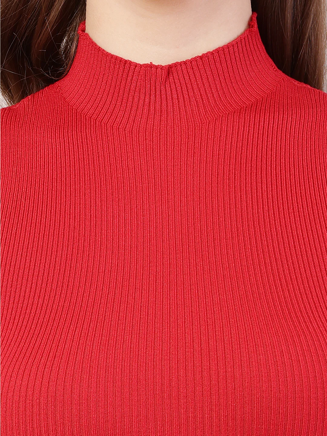 Women  Red Bodycon Dress - Image 5