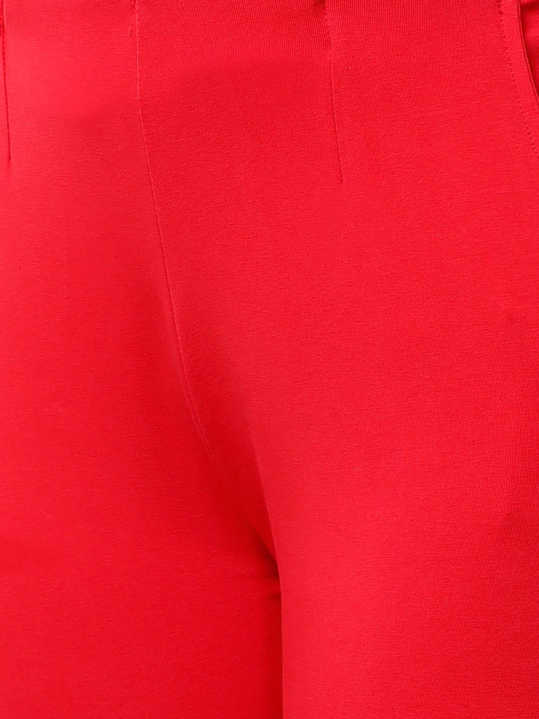 Women Red Casual Pants - Image 4