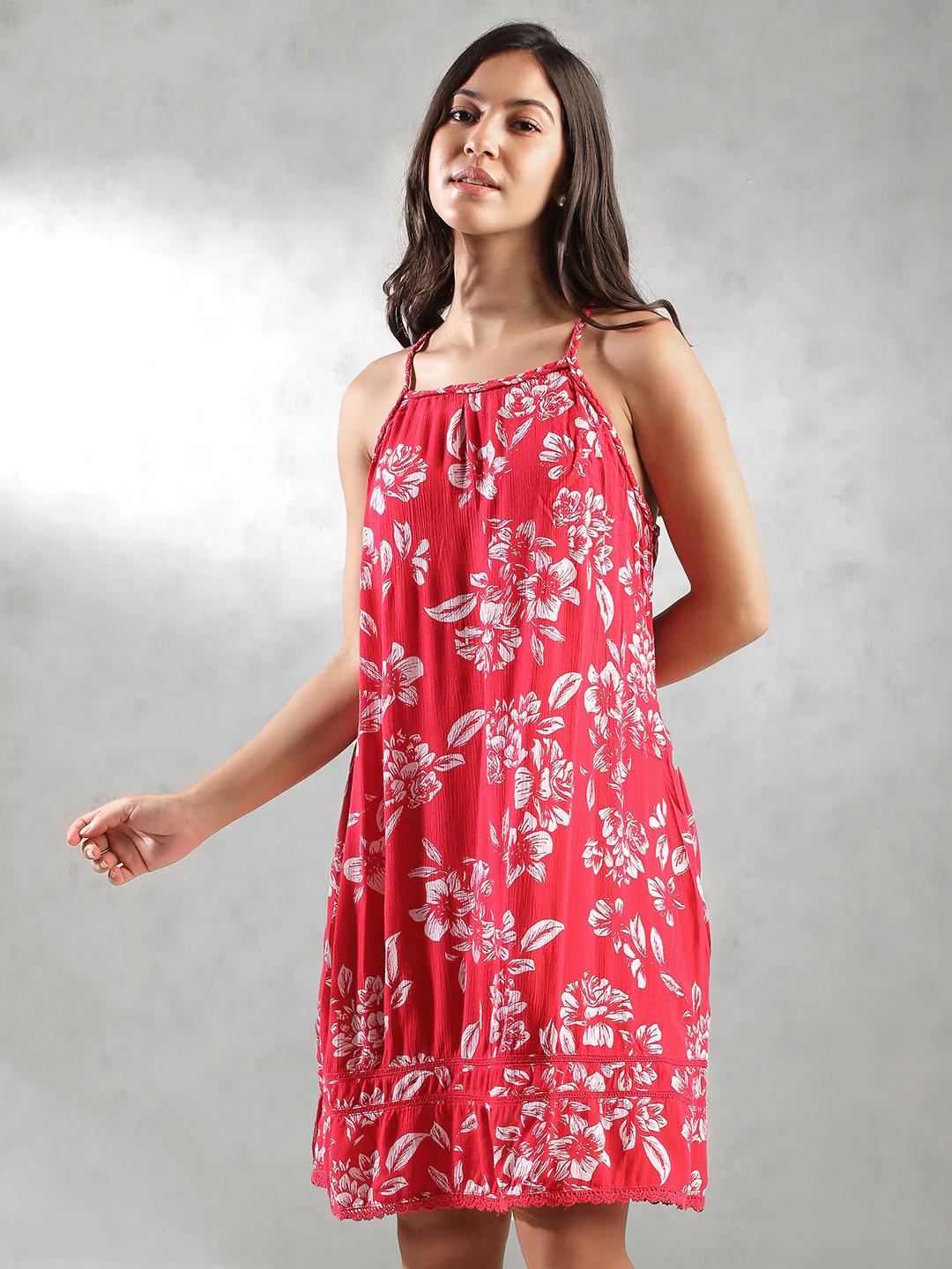 Women Vintage Beach Midi Dress - Image 6