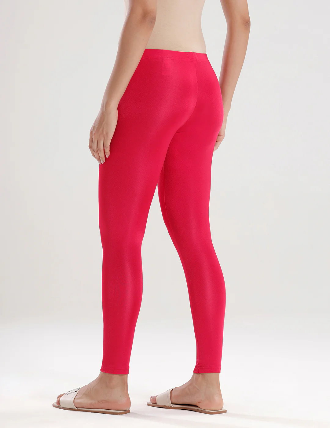 Women Red Festive Pants - Image 5