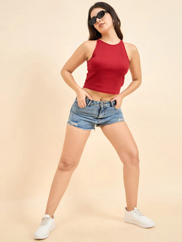 Women Red Odor-Free Tank Top - Image 6