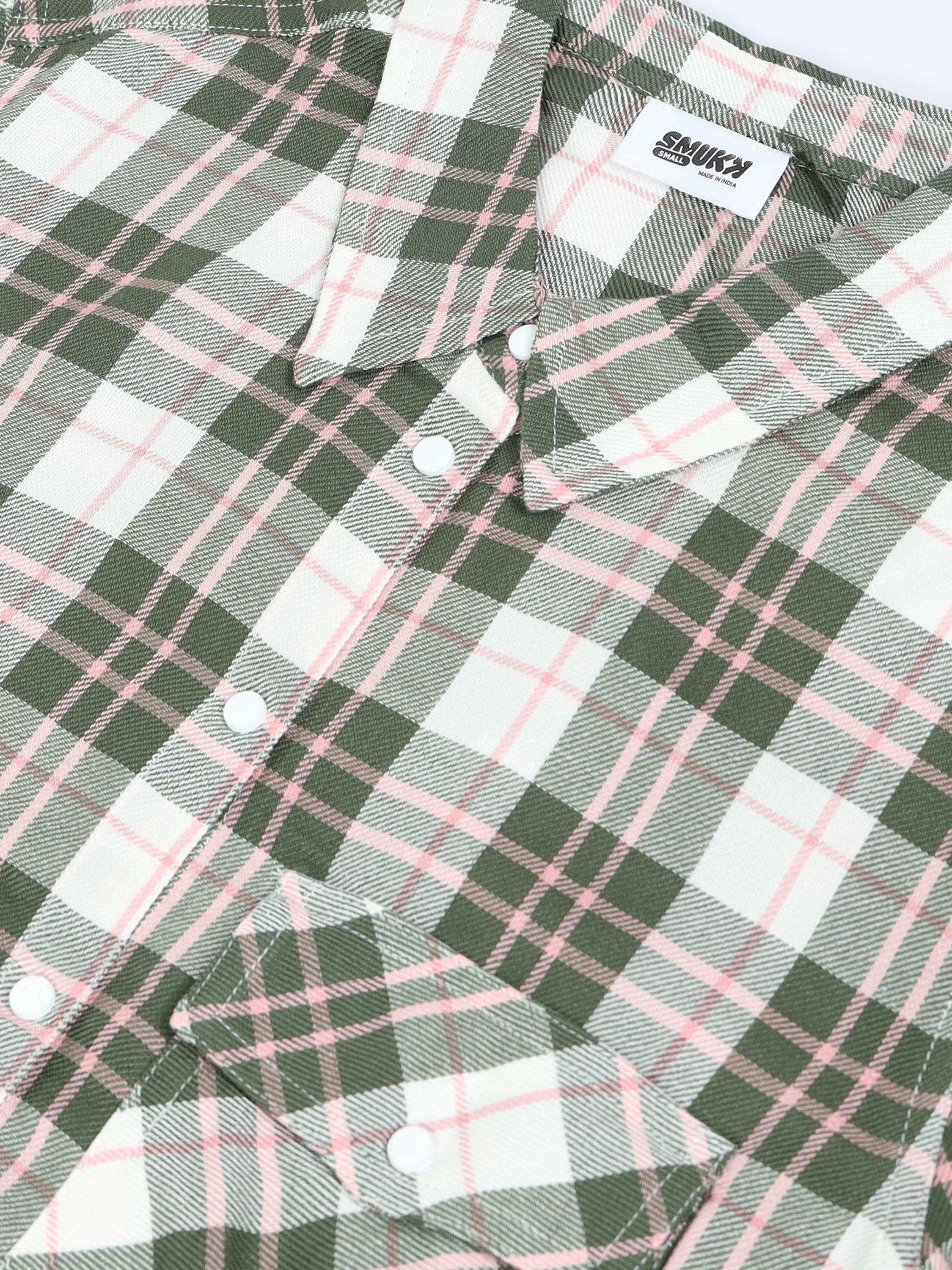 Women Comfort Fit Checked Shirt - Image 5