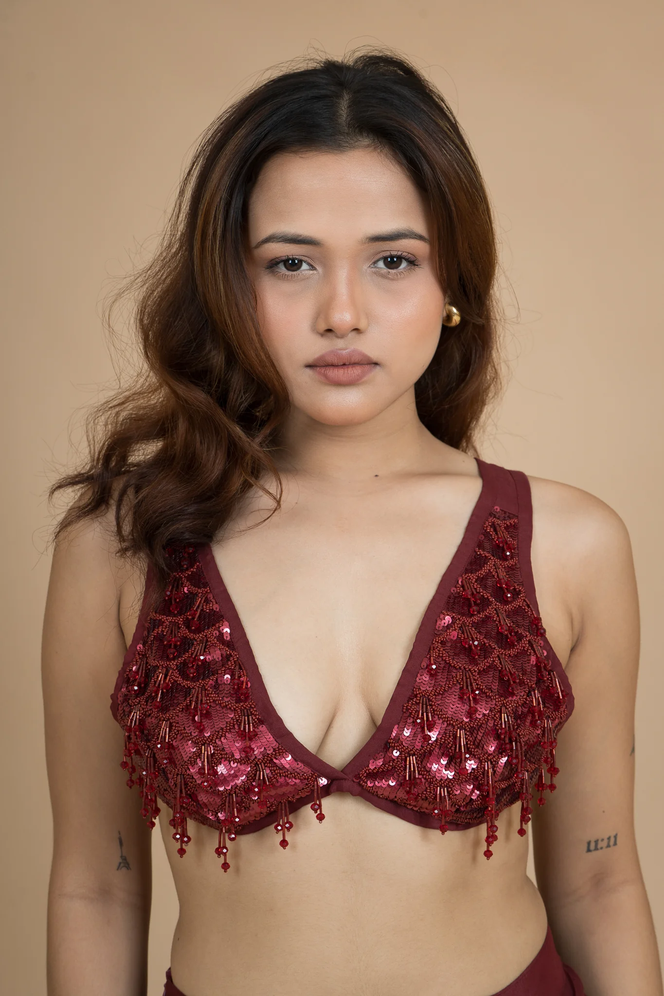 Women Scarlet Rush Bralette Cotton Top - Image 3