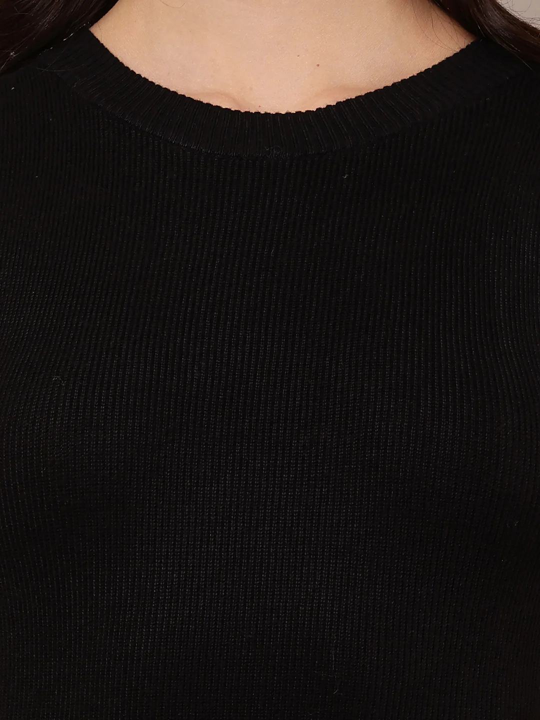 Women Sleeveless Black Bodycon Dress - Image 5
