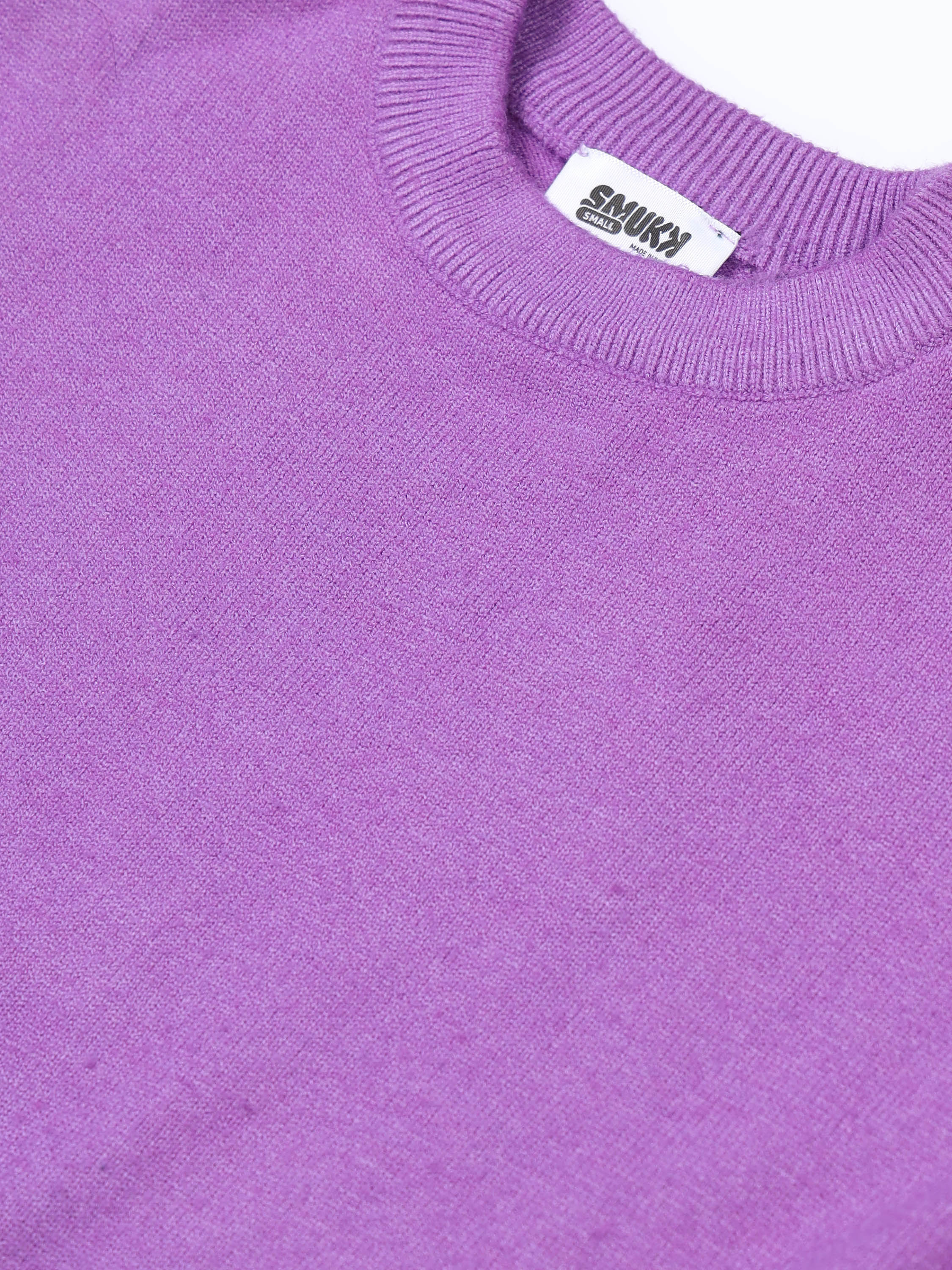 Women Violet Cropped Top With Tie Up - Image 7