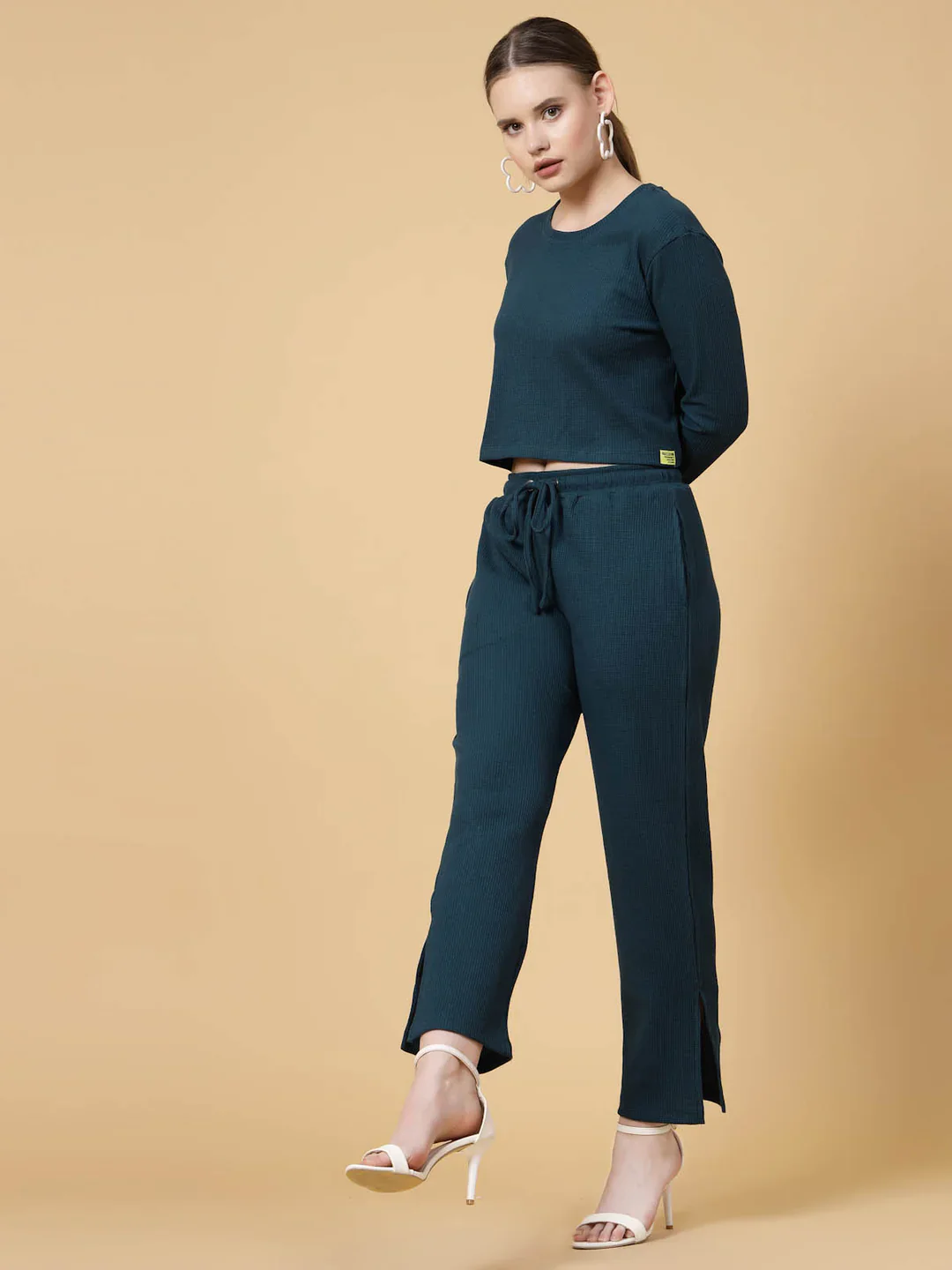 Women Teal co-ords - Image 4