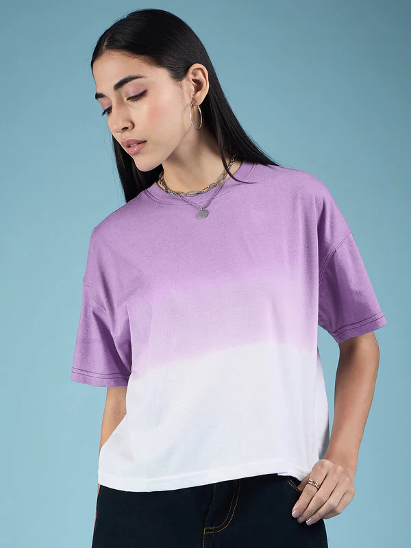 Women Tie-Dye Odor-Free T-Shirt - Image 3