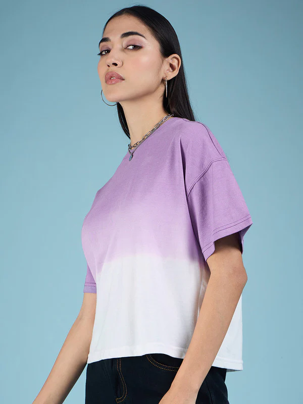 Women Tie-Dye Odor-Free T-Shirt - Image 6