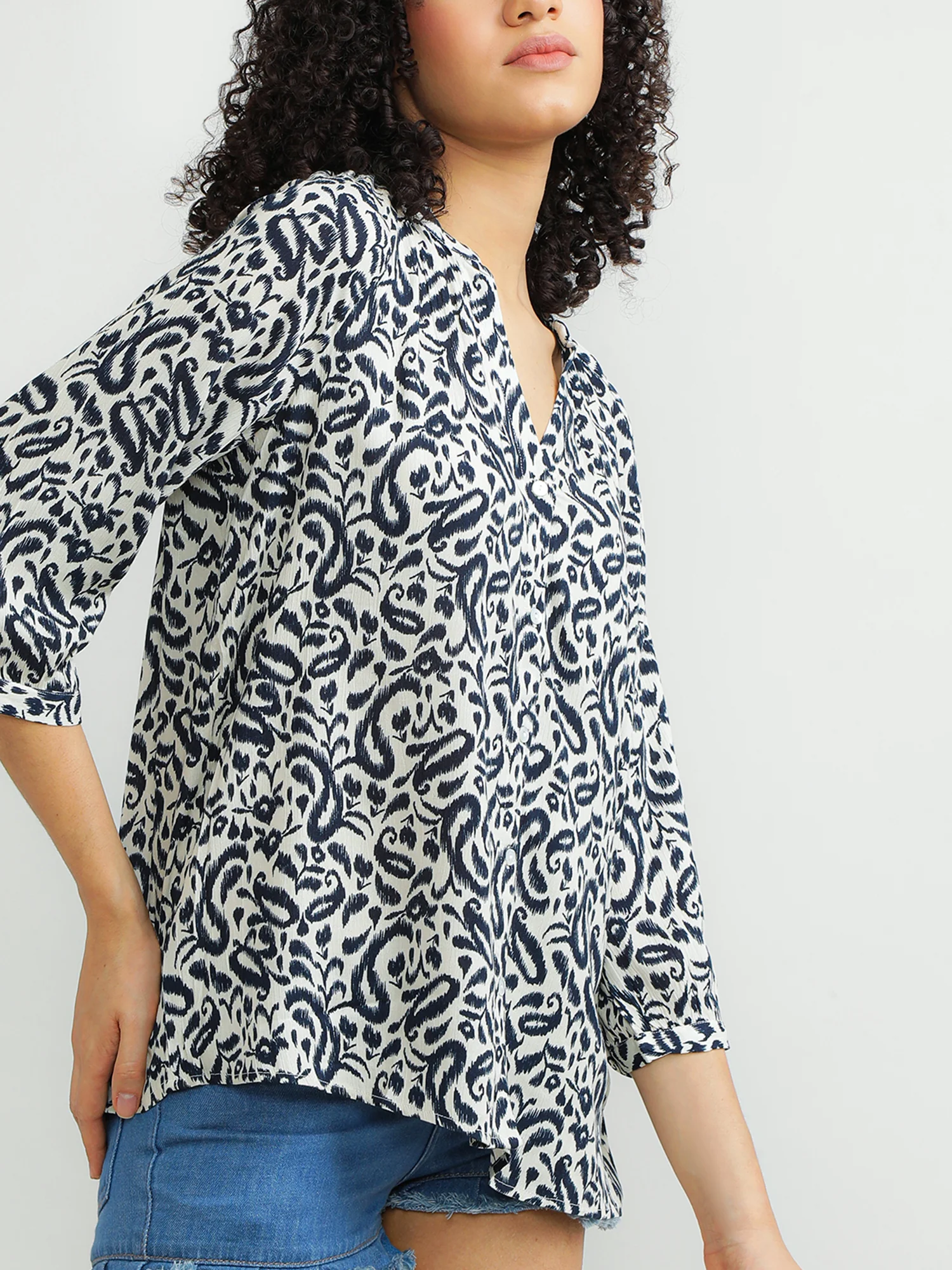 Women Viscose Black Versatile Top - Image 5