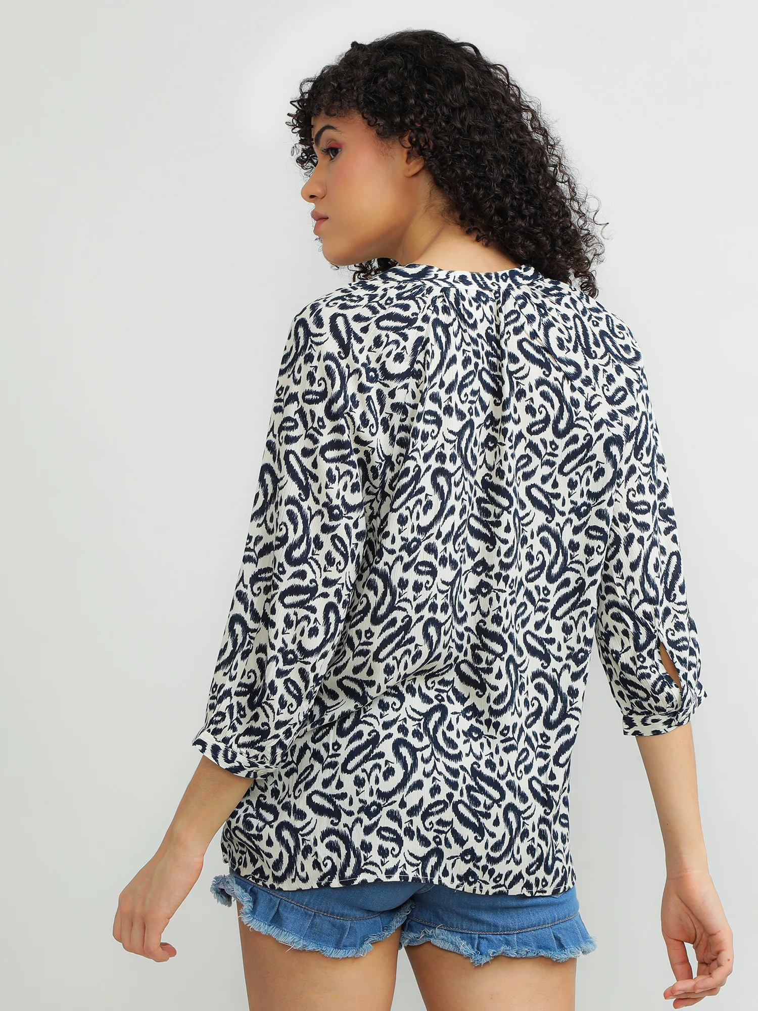 Women Viscose Black Versatile Top - Image 9